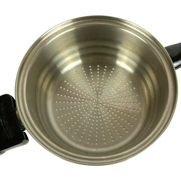 Pro Health Ultra Stainless Steel Steamer Strainer Insert Double Handles - Picture 5 of 8